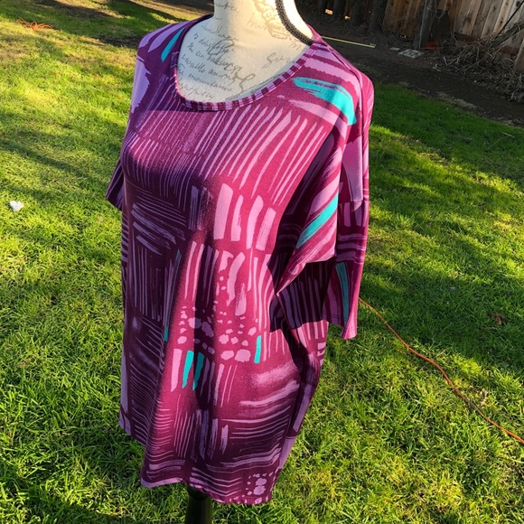 LuLaRoe “Irma” S Purple - Picture 2 of 6